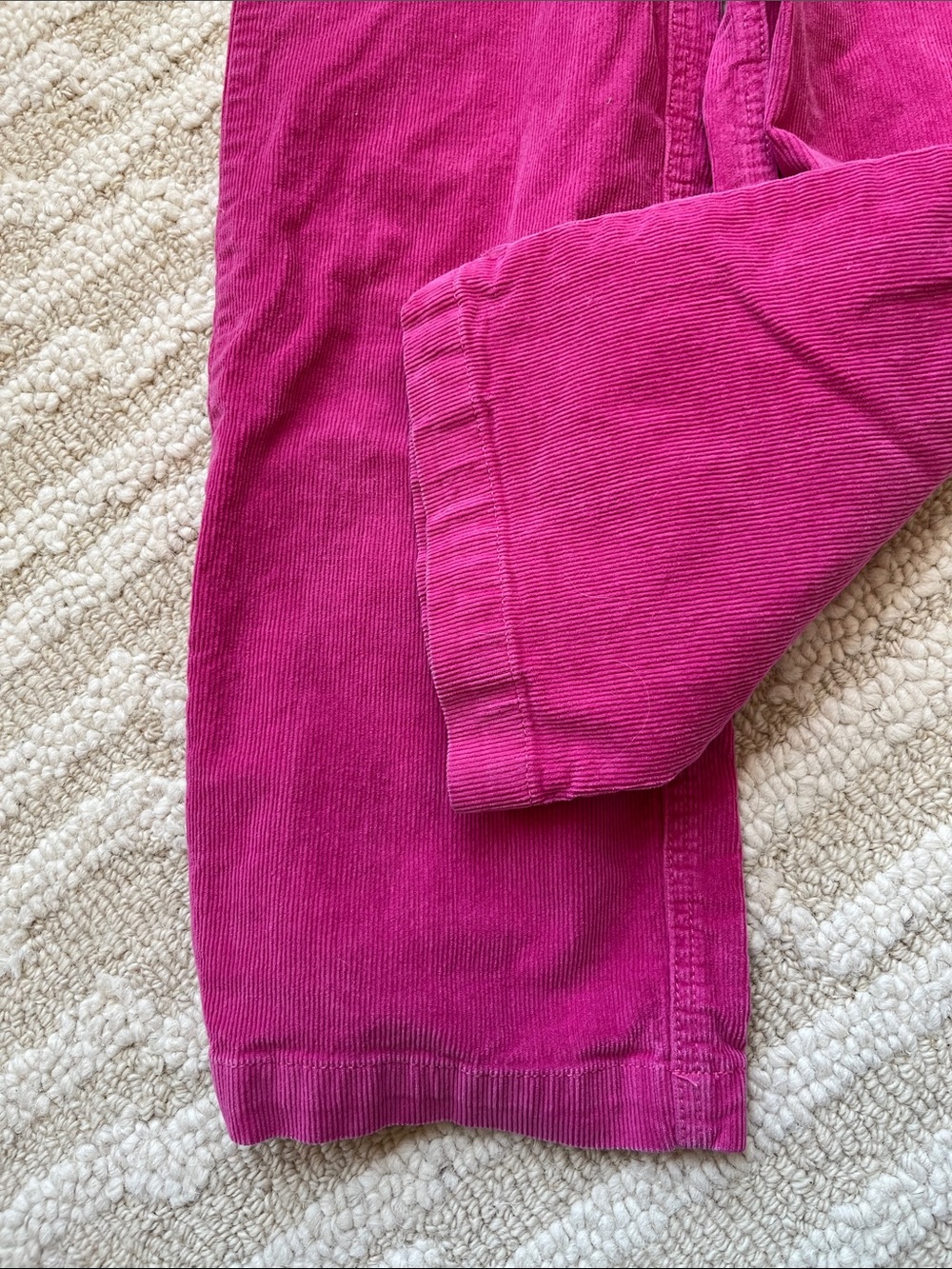 Mini Boden Pink Corduroy Overalls - Picture 3 of 5